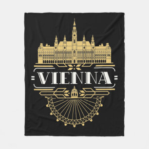 Manta Polar Viena Austria Art Deco Souvenir estético