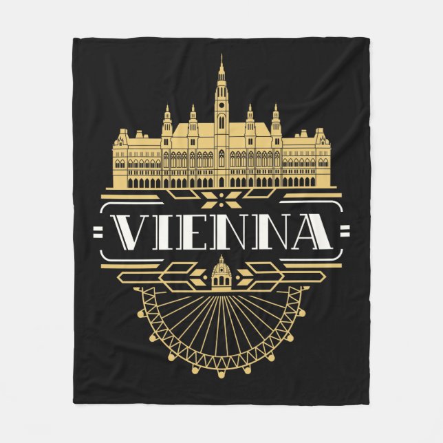 Manta Polar Viena Austria Art Deco Souvenir estético (Anverso)