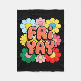 Manta Polar Viernes Friyay Feliz Viernes Yay Profesor _3 