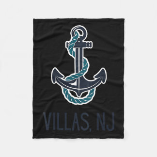 Manta Polar Villas Cape May Nueva Jersey Anclas Barcos Vela