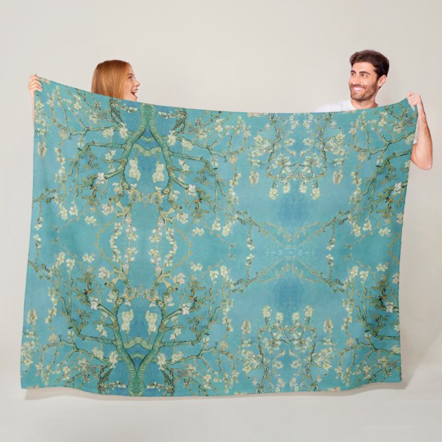 Manta Polar Vincent van Gogh – Almond tree in blossom Fleecede (In situ)