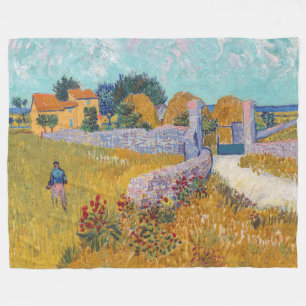 Manta Polar Vincent van Gogh - Casa de campo en Provenza