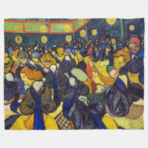 Manta Polar Vincent van Gogh - El salón de baile de Arles