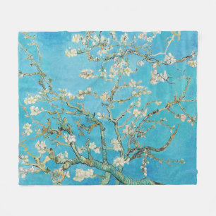 Manta Polar Vincent van Gogh - Flor de Almendro