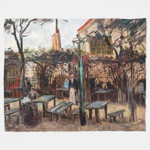 Manta Polar Vincent Van Gogh - La Guinguette en Montmartre
