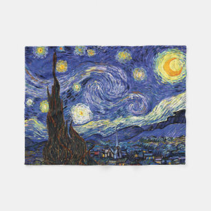 Manta Polar Vincent Van Gogh - La Noche Estrellada Arte Fino