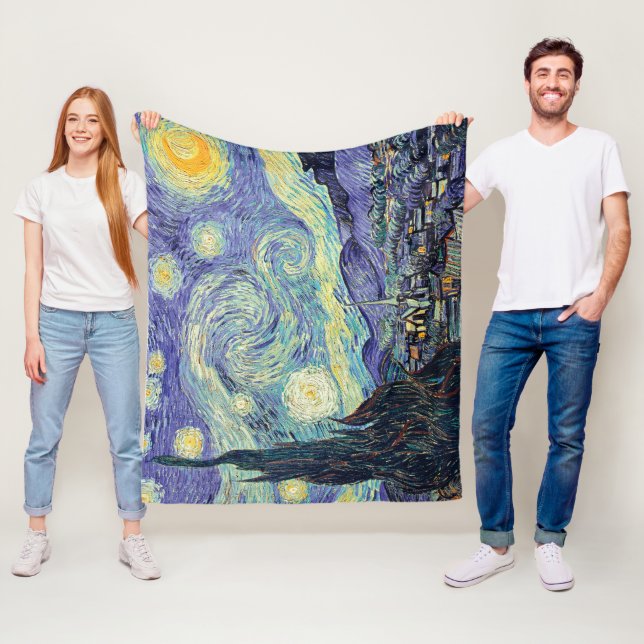 Manta Polar Vincent Van Gogh La Noche Starry (In situ)