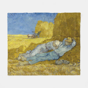 Manta Polar Vincent Van Gogh - Noon, Descanse del trabajo / Si