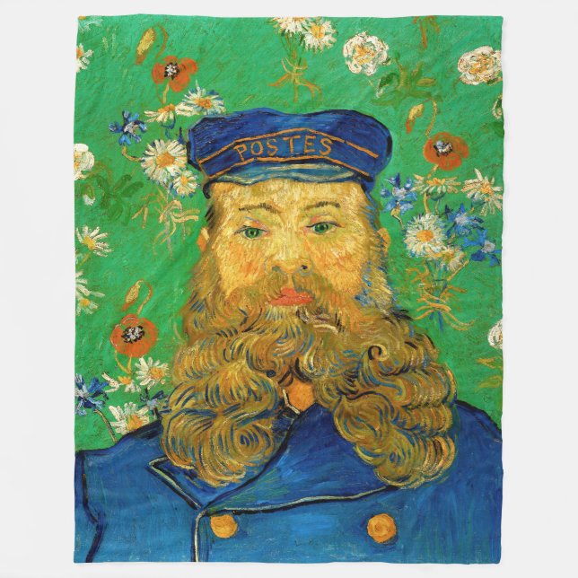Manta Polar Vincent Van Gogh - Postman Joseph Roulin (Anverso)