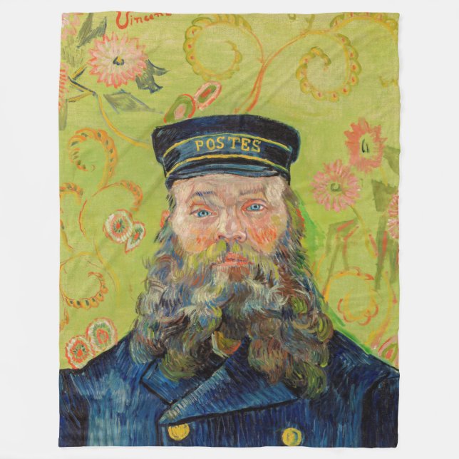 Manta Polar Vincent Van Gogh - Postman Joseph Roulin (Anverso)