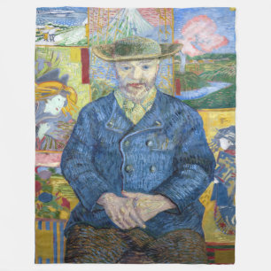 Manta Polar Vincent van Gogh - Retrato de Pere Tanguy