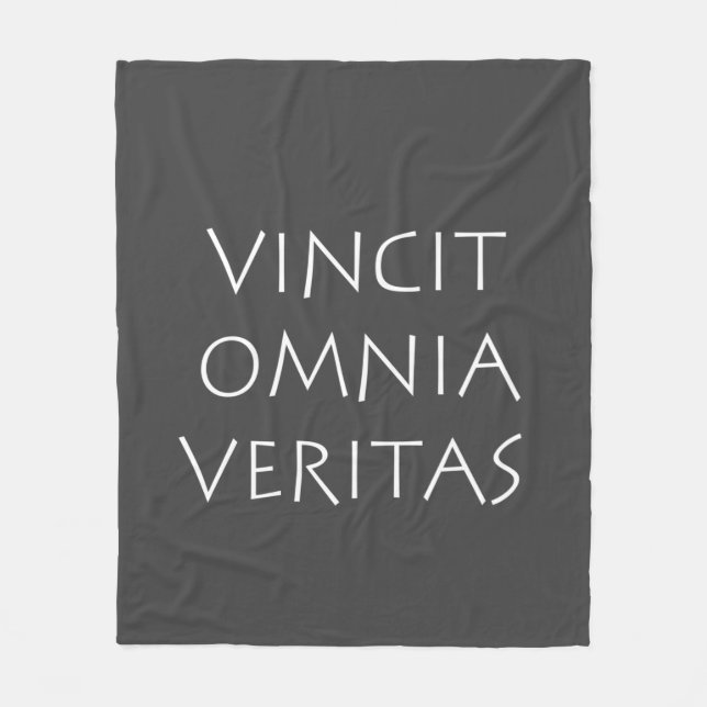 Manta Polar Vincit omnia veritas (Anverso)