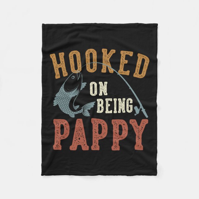 Manta Polar Vinculado a ser papa pescadora del Día del Padre (Anverso)