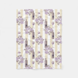 Manta Polar Vino dulce.