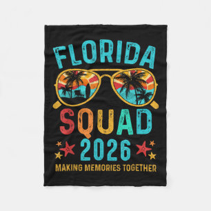 Manta Polar Vintag de la Familia Florida Vacation Squad 2026