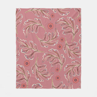 Manta Polar Vintage Colorful Deja Un Patrón Sin Marea