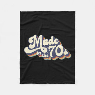 Manta Polar Vintage Costume Nacido En 1970 Hecho En El Hallo D