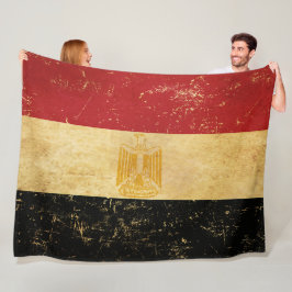 Manta Polar Vintage de la bandera de Egipto
