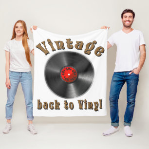 Manta Polar Vintage - De vuelta a Vinyl, el registro vuelve