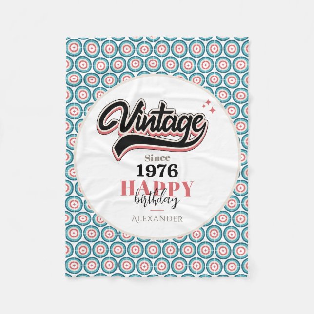 Manta Polar Vintage desde 1976 (Anverso)