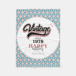 Manta Polar Vintage desde 1978