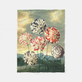 Manta Polar Vintage Floral Fleece Blanket