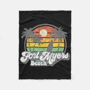 Manta Polar Vintage Fort Myers Beach Florida Surf Retro 70s