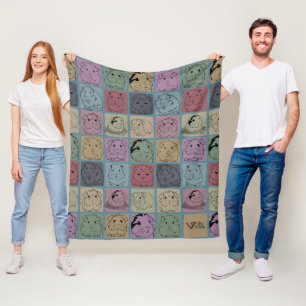 Manta Polar Vintage Guinea Pig Blanket Cosy Regalo Animal