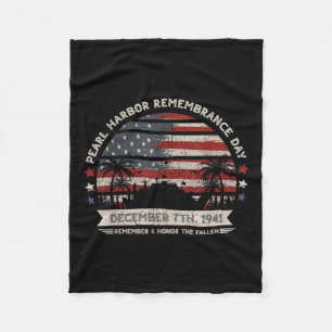 Manta Polar Vintage Hawaii Usa Flag Tee, Pearl Harbor