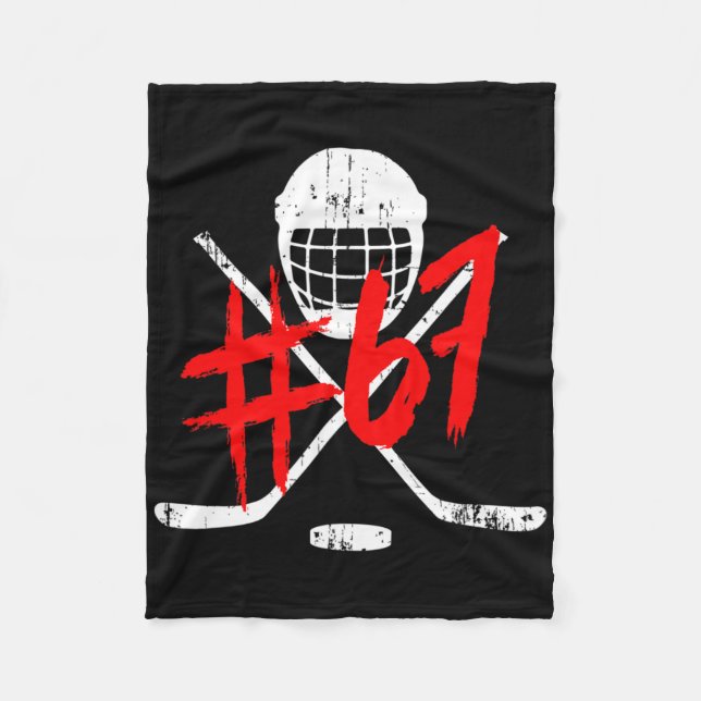 Manta Polar Vintage Hockey 67 Jersey Number  (Anverso)