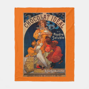 Manta Polar Vintage ideal PosterEurope de Chocolat
