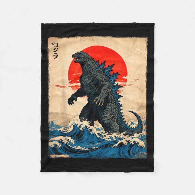 Manta Polar Vintage Japanese Art Kaiju Monster  (Anverso)
