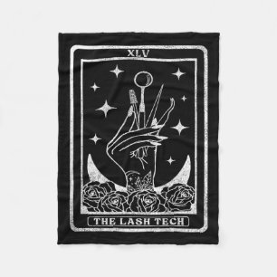 Manta Polar Vintage La Tarjeta Lash Tech Tarot Card The Lash T