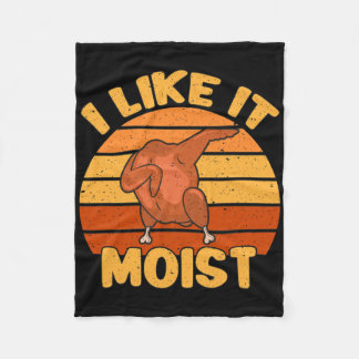 Manta Polar Vintage Me Gusta Moist Gracioso Discurso De Acción