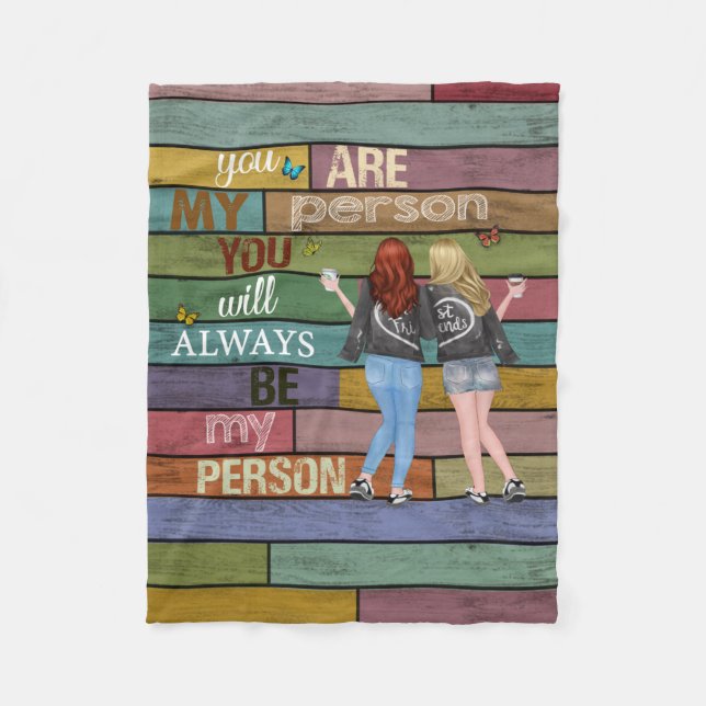 Manta Polar Vintage| Navidades Gif (Anverso)