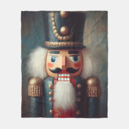 Manta Polar Vintage Nutcracker Navidades Fleece Blanket