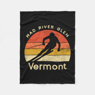 Manta Polar Vintage Ski Mad River Glen Vermont Mountain