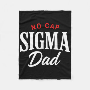 Manta Polar Vintage Skibidi Mejor Papá Sin Gorra Sigma Papá Di