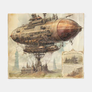 Manta Polar Vintage Steampunk Zeppelin (10)