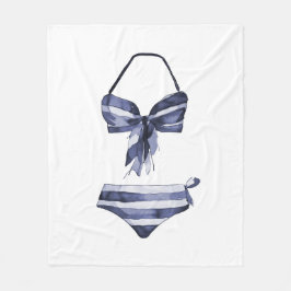 Manta Polar Vintage Swimsuit Banda Bikini Blanket