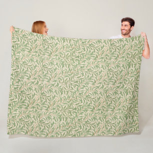 Manta Polar Vintage William Morris Willow Bough