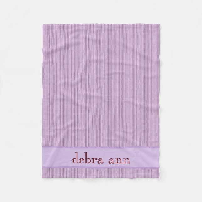Manta Polar Violet Purple Blanket (Anverso)