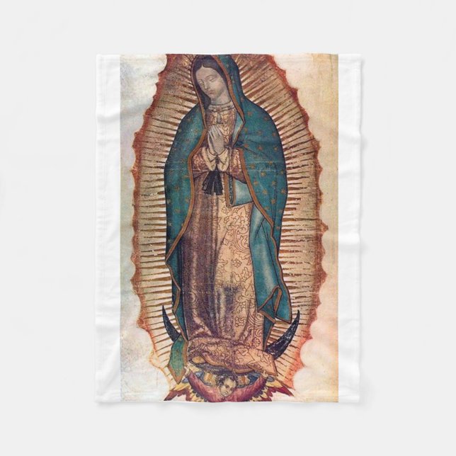 Manta Polar Virgen de Guadalupe (Anverso)