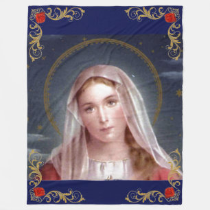 MANTA POLAR VIRGEN MARÍA