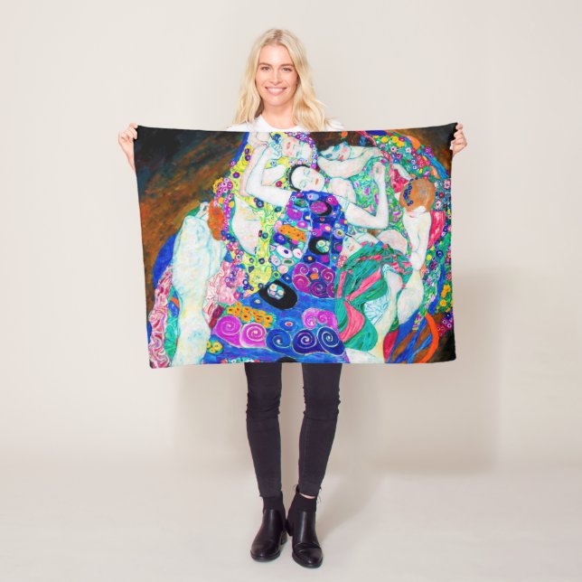 Manta Polar Virgin (Chicas), Gustav Klimt (In situ)