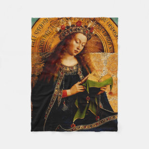 Manta Polar Virgin Mary por Jan van Eyck