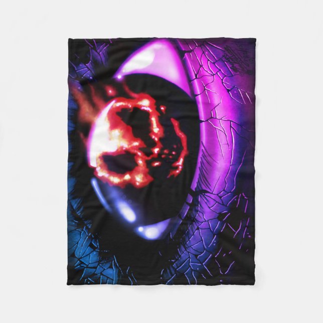 Manta Polar "Visión de Fuego" (Anverso)