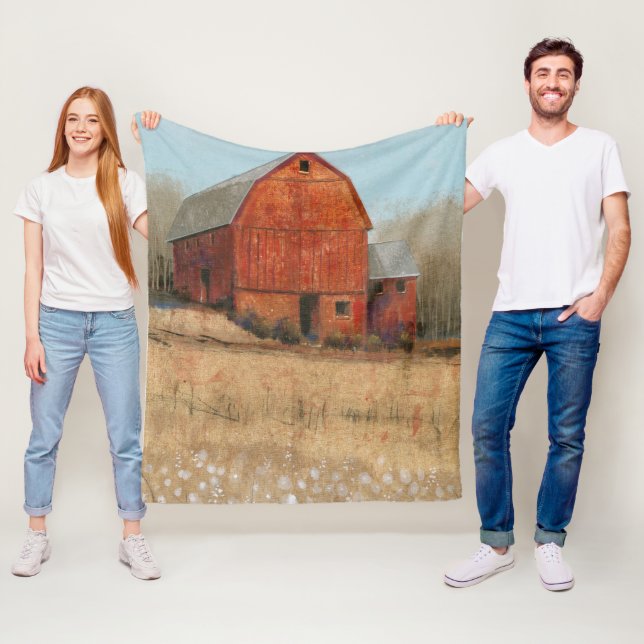 Manta Polar Vista de barras rojas (In situ)