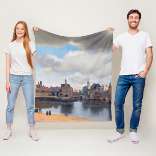 Manta Polar Vista de Delft, Johannes Vermeer