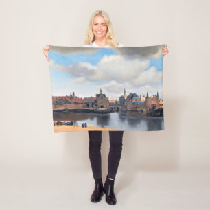 Manta Polar Vista de Delft, Johannes Vermeer, 1659-1660